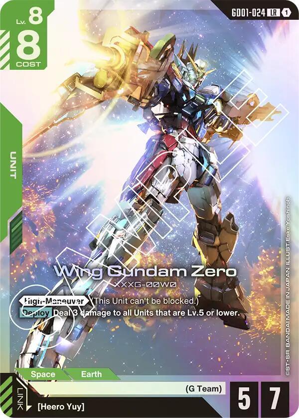 Wing Gundam Zero - Newtype Rising (GD01-024)
