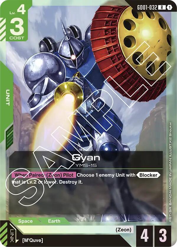 Gyan - Newtype Rising (GD01-032)