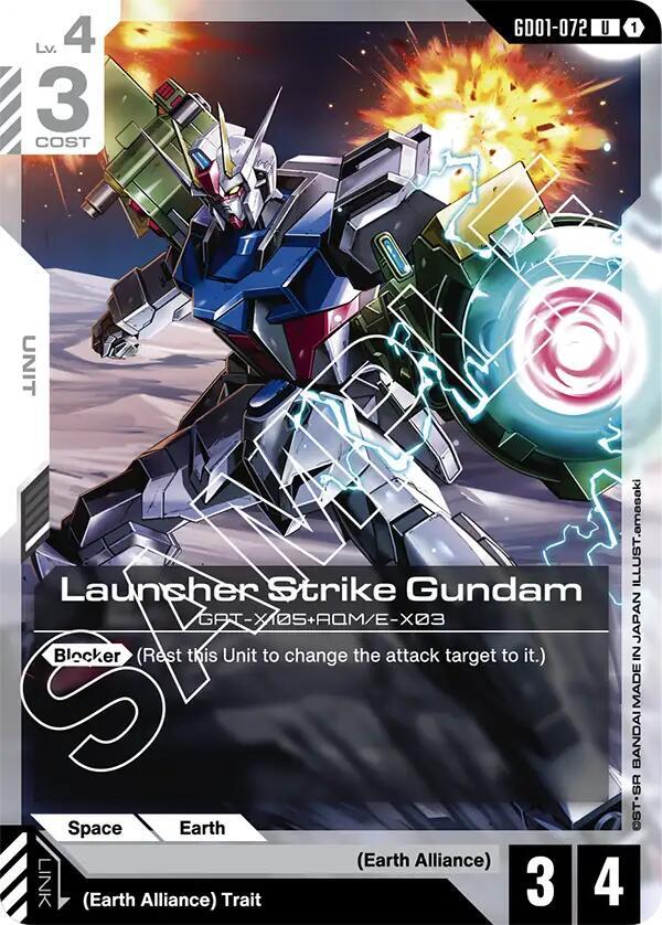 Launcher Strike Gundam - Newtype Rising (GD01-072) (Betha)