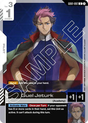 Guel Jeturk - Newtype Rising (GD01-097) (Betha)