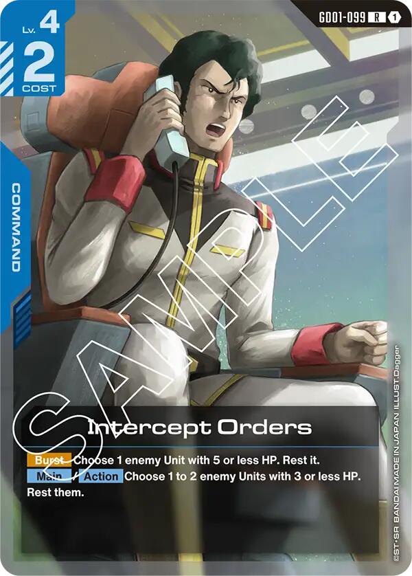 Intercept Orders