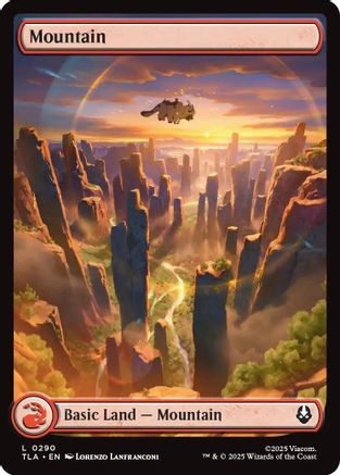 Mountain (0290) (TLA-290) - Avatar: The Last Airbender Foil