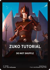 Zuko Tutorial Theme Card (TLE-008) - Avatar: The Last Airbender: Eternal-Legal
