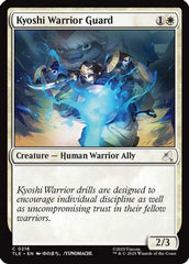 Kyoshi Warrior Guard (TLE-216) - Avatar: The Last Airbender: Eternal-Legal Foil