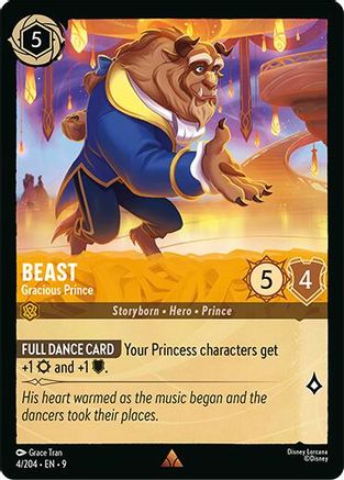 Beast - Gracious Prince (4/204) - Fabled Cold Foil