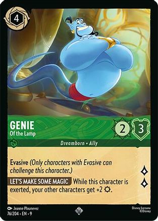 Genie - Of the Lamp (76/204) - Fabled Cold Foil