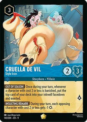 Cruella De Vil - Style Icon (143/204) - Fabled Cold Foil