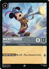 Mickey Mouse - Trumpeter (172/204) [Fabled]