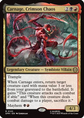 Carnage, Crimson Chaos (SPM-125) - Marvel's Spider-Man Foil