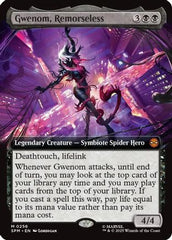 Gwenom, Remorseless (Extended Art) (SPM-256) - Marvel's Spider-Man Foil