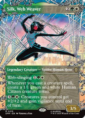 Silk, Web Weaver (Borderless) (SPM-215) - Marvel's Spider-Man Foil