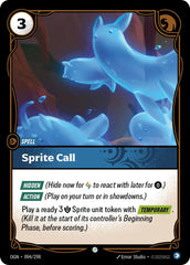 Sprite Call