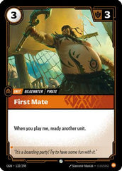 First Mate (132/298) - Origins Foil