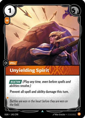 Unyielding Spirit (145/298) - Origins