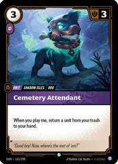 Cemetery Attendant (165/298) - Origins Foil