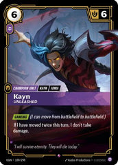 Kayn - Unleashed (189/298) - Origins Foil