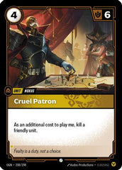 Cruel Patron (208/298) - Origins