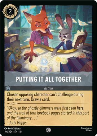 Putting It All Together (196/204) - Whispers in the Well Cold Foil