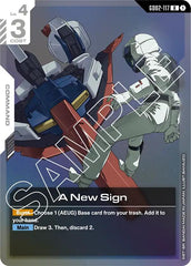 A New Sign