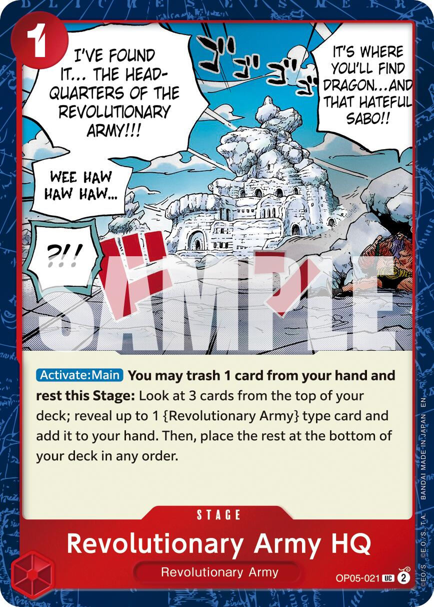 Revolutionary Army HQ (Pirate Foil) [Premium Booster -The Best- Vol. 2]