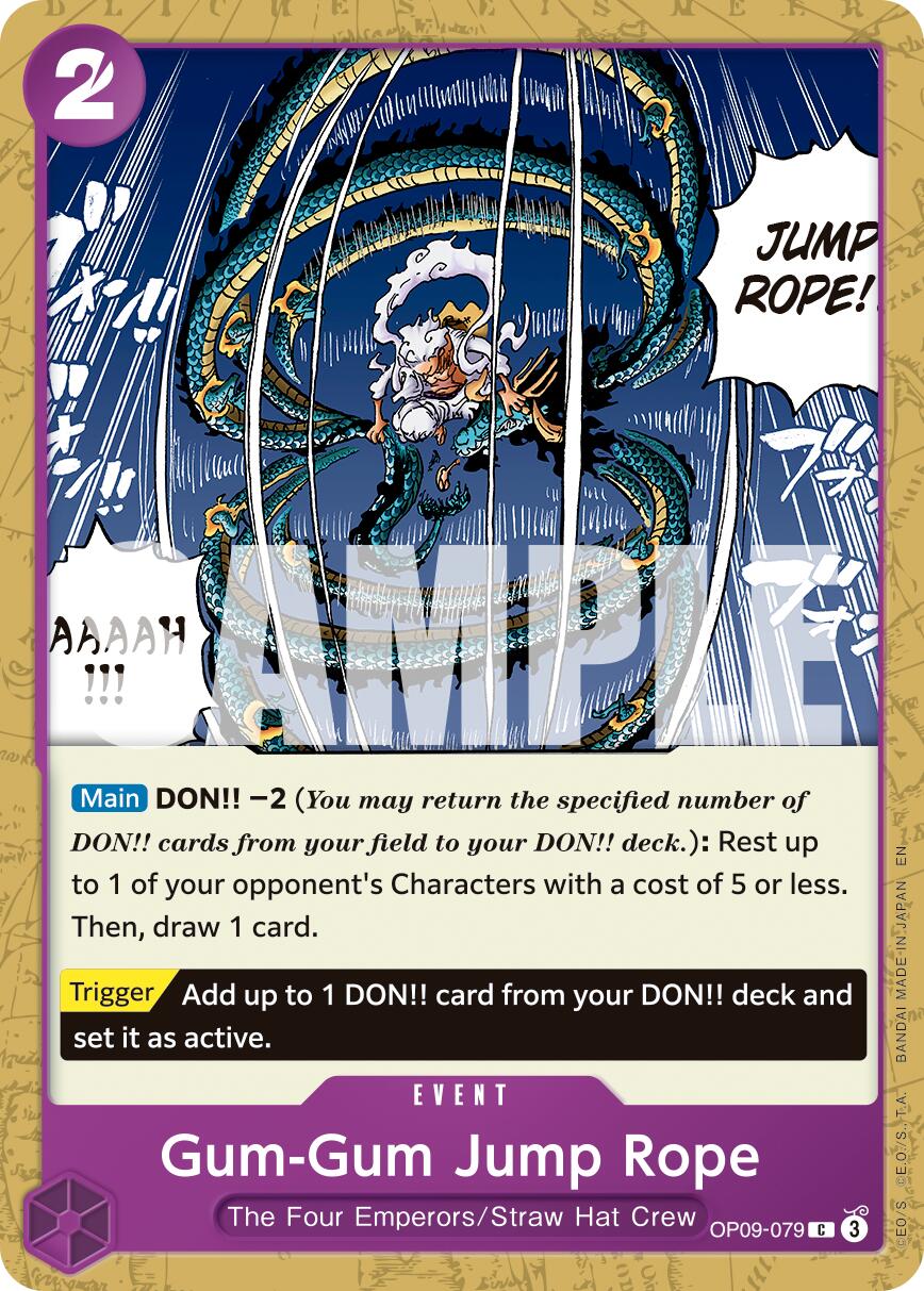 Gum-Gum Jump Rope (Reprint) [Premium Booster -The Best- Vol. 2]