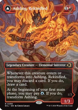 Ashling, Rekindled (Borderless) (ECL-290) - Lorwyn Eclipsed