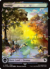 Swamp (Chocobo Track Foil) (FIC-480) - Commander: FINAL FANTASY Foil