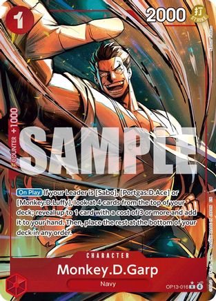 Monkey.D.Garp (Alternate Art) [Carrying On His Will]