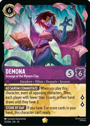 Demona - Scourge of the Wyvern Clan (55/204) - Whispers in the Well