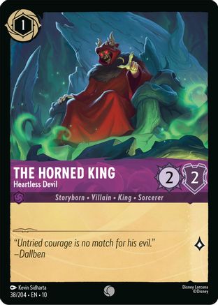 The Horned King - Heartless Devil (38/204) - Whispers in the Well Cold Foil