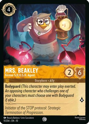 Mrs. Beakley - Former S.H.U.S.H. Agent (11/204) - Whispers in the Well