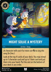 Might Solve a Mystery