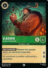 Vladimir - Ceramic Unicorn Fan (75/204) - Whispers in the Well