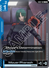 Mouar's Determination