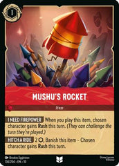 Mushu's Rocket (134/204) - Whispers in the Well Cold Foil