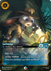Judy Hopps - Lead Detective (Enchanted) (235/204) - Whispers in the Well Holofoil