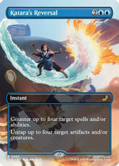 Katara's Reversal (Borderless) (TLE-063) - Avatar: The Last Airbender: Eternal-Legal Foil