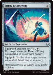 Trusty Boomerang (TLA-260) - Avatar: The Last Airbender Foil