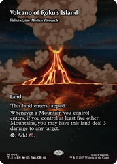 Volcano of Roku's Island - Valakut, the Molten Pinnacle (Borderless) (TLE-061) - Avatar: The Last Airbender: Eternal-Legal Foil