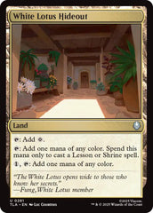 White Lotus Hideout
