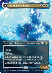 Aang, Swift Savior (0298) (Borderless) (TLA-298) - Avatar: The Last Airbender Foil