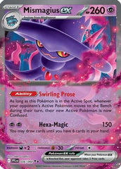 Mismagius ex 036/094  - Holofoil ME02 Phantasmal Flames - Double Rare