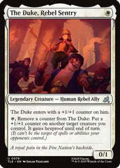 The Duke, Rebel Sentry (TLE-076) - Avatar: The Last Airbender: Eternal-Legal Foil