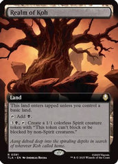 Realm of Koh (Extended Art) (TLA-391) - Avatar: The Last Airbender Foil