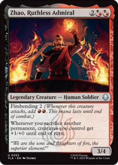 Zhao, Ruthless Admiral (TLA-252) - Avatar: The Last Airbender Foil