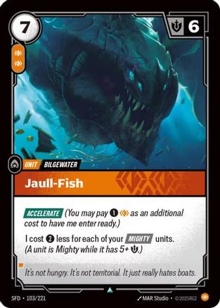Jaull-Fish (103/221) - Spiritforged Foil