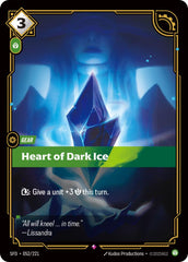 Heart of Dark Ice