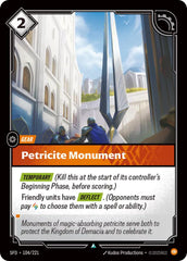 Petricite Monument