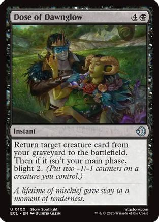 Dose of Dawnglow (ECL-100) - Lorwyn Eclipsed Foil
