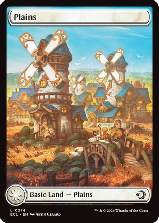 Plains (0274) (ECL-274) - Lorwyn Eclipsed Foil
